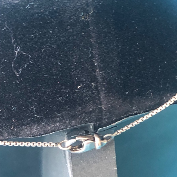 Rare David Yurman Tapestry Quatrefoil 925 Sterling and Diamond Necklace - Picture 4 of 9